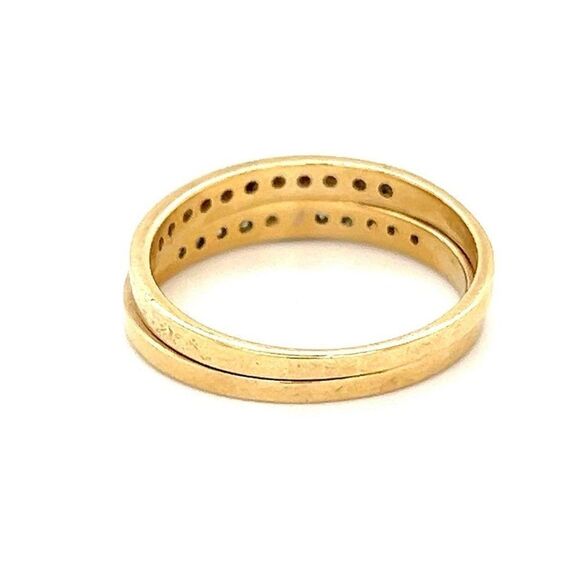 Elegant Gold and Silver Women's Ring - Picture 8 of 12
